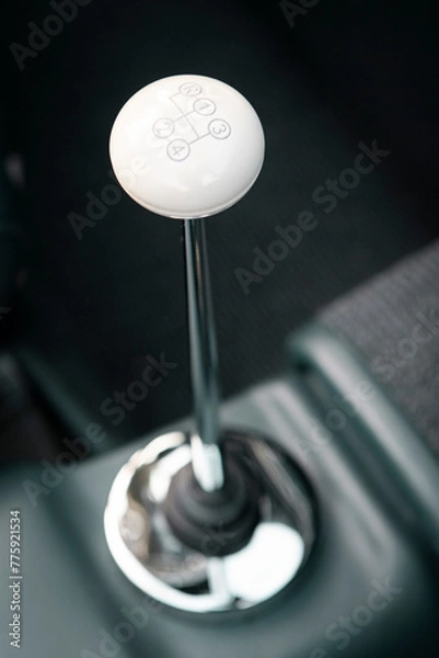Fototapeta Oldtimer Schaltknauf