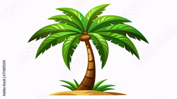 Fototapeta Palm Tree and svg file