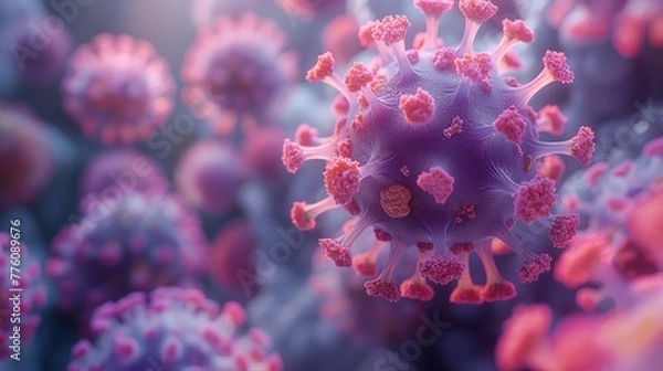 Fototapeta COVID virus