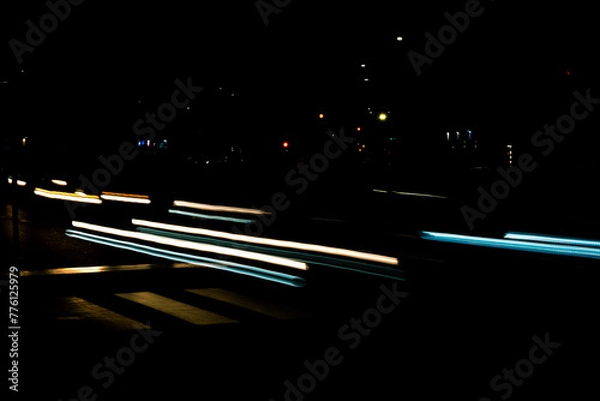 Obraz Headlight strips