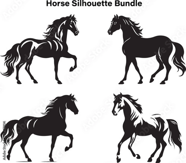 Obraz Horse Silhouette Bundle