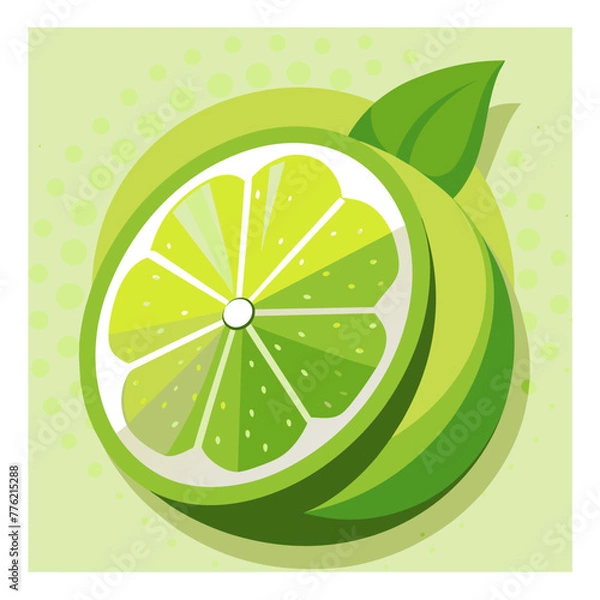 Fototapeta Lime background 