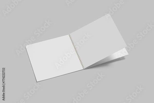 Obraz Blank Spiral Notebook 