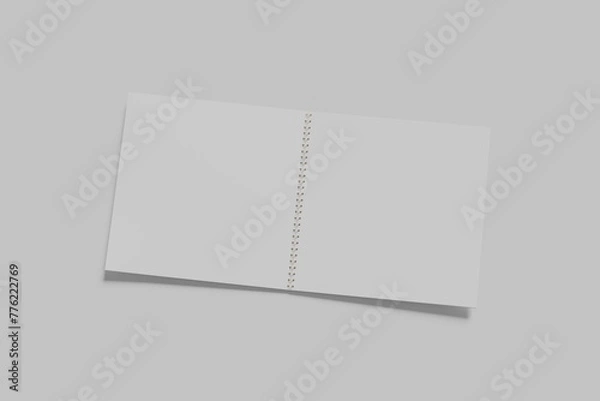 Obraz Blank Spiral Notebook 