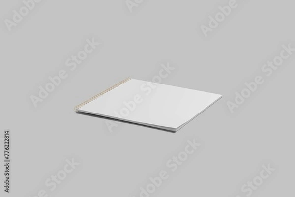 Obraz Blank Spiral Notebook 