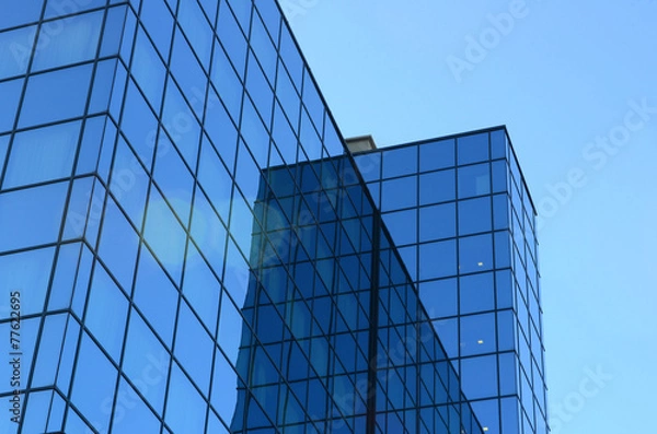 Obraz modern glass building