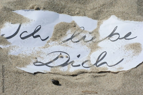 Fototapeta Ich liebe Dich 2