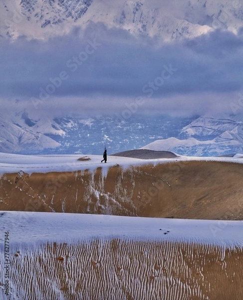 Obraz snow covered mountain