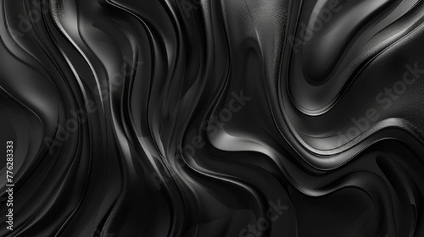 Fototapeta abstract black background generative ai
