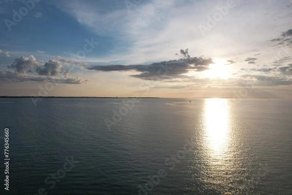 Obraz sunset over the sea