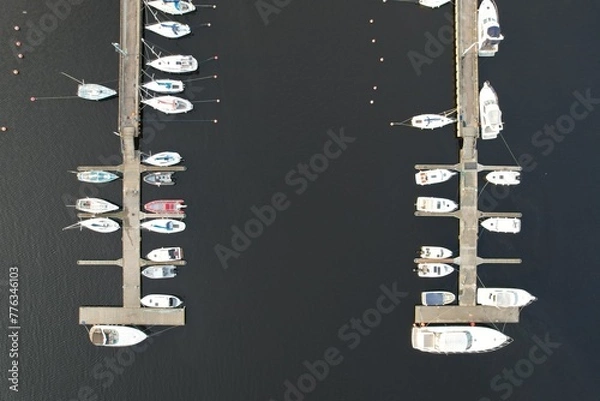 Obraz black and white background