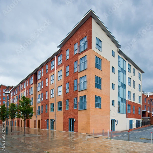 Obraz Modern, new executive apartment building