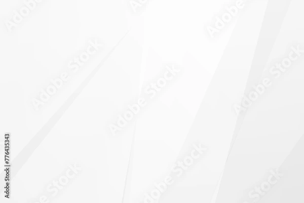Fototapeta Abstract white and grey on light silver background modern design. Vector illustration EPS 10.