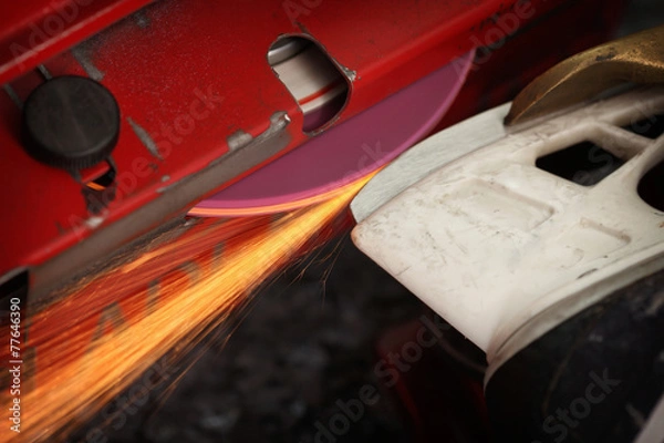 Obraz Ostrzenie łyżew