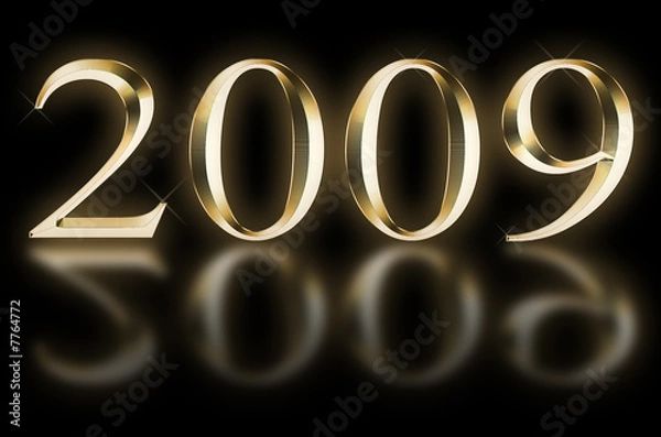 Fototapeta nouvelle année