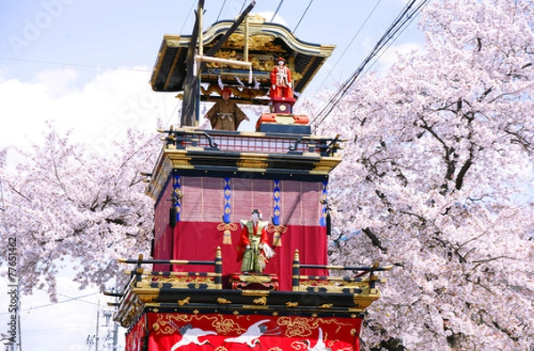 Fototapeta 五条川のお祭り