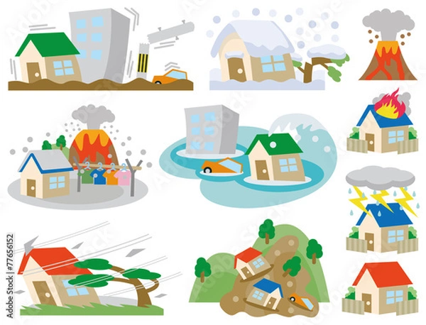 Obraz Ikona katastrofy