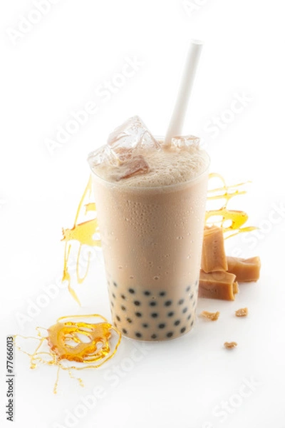 Obraz Bubble Tea Karamell