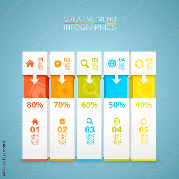 Fototapeta List of options