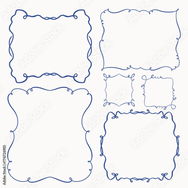 Fototapeta Frame Outline Vector.eps