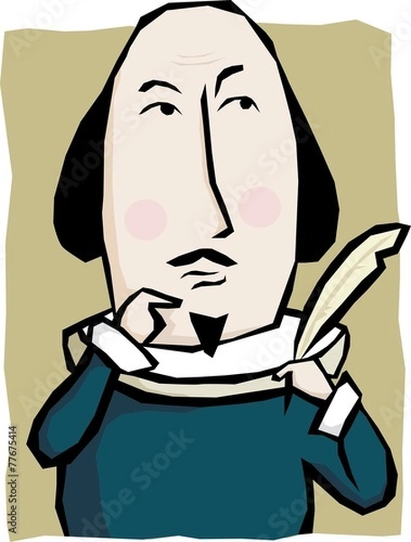 Obraz Shakespeare