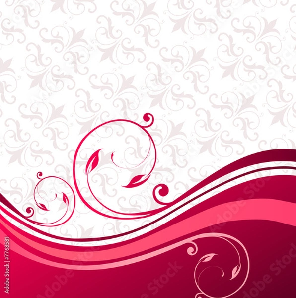 Fototapeta floral background