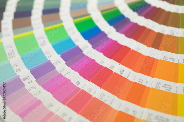 Obraz color guide catalog