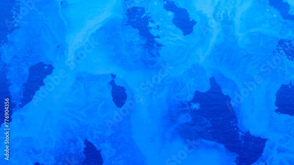 Obraz Blue gradiant adtract for designer background.