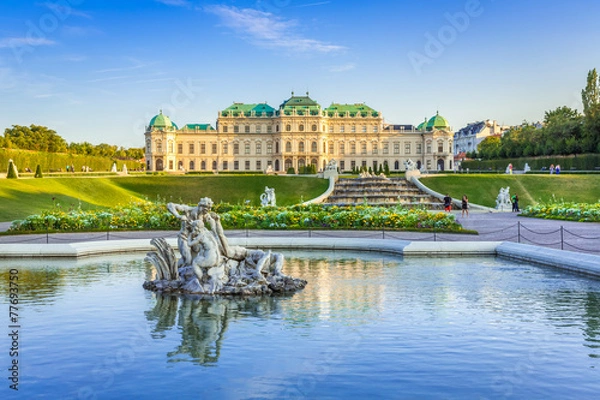Obraz Belvedere Palace # 2, Wiedeń