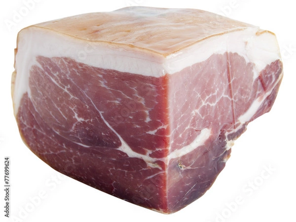 Obraz Jambon sec d'Auvergne coupé