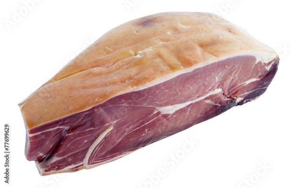 Obraz Jambon sec d'Auvergne coupé