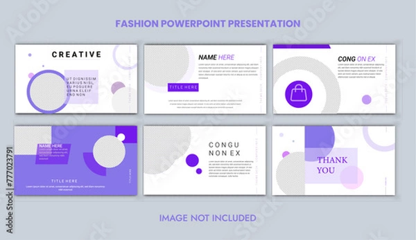 Fototapeta Elements of infographics for presentations templates. Annual report, leaflet, book cover design. Brochure layout, flyer template design. Corporate report, advertising template in vector Illustration.