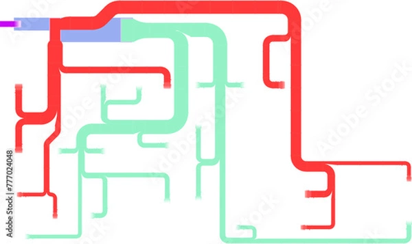 Fototapeta Havc Air System vector design