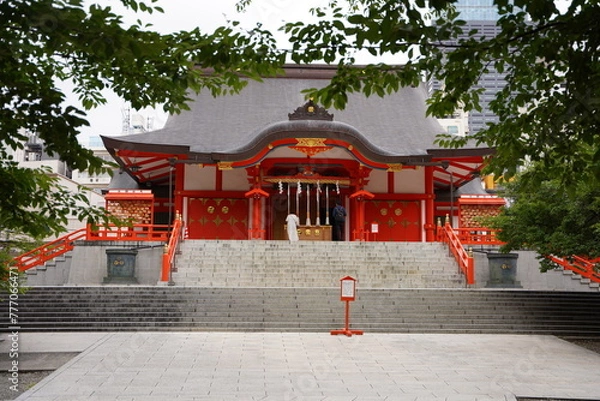 Obraz 日本の東京都にある花園神社