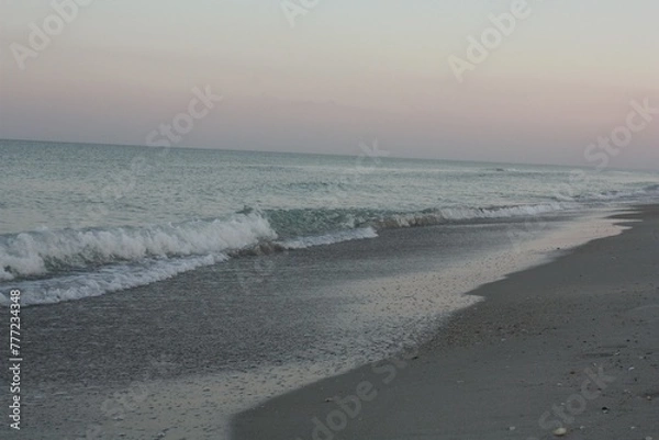 Obraz beach at sunset