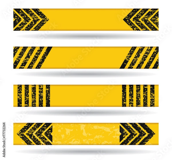 Fototapeta Website header or banner set