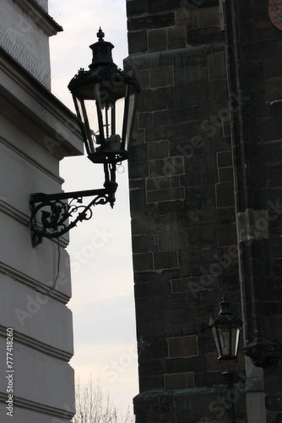 Obraz old street lamp