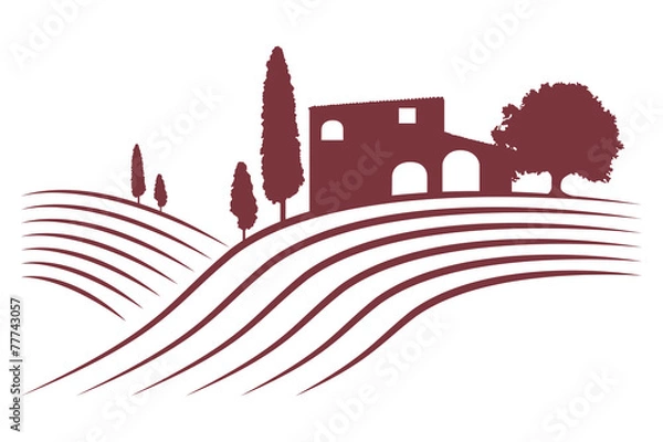 Obraz Weingut