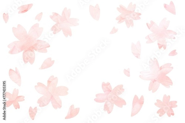 Obraz 桜のレター素材