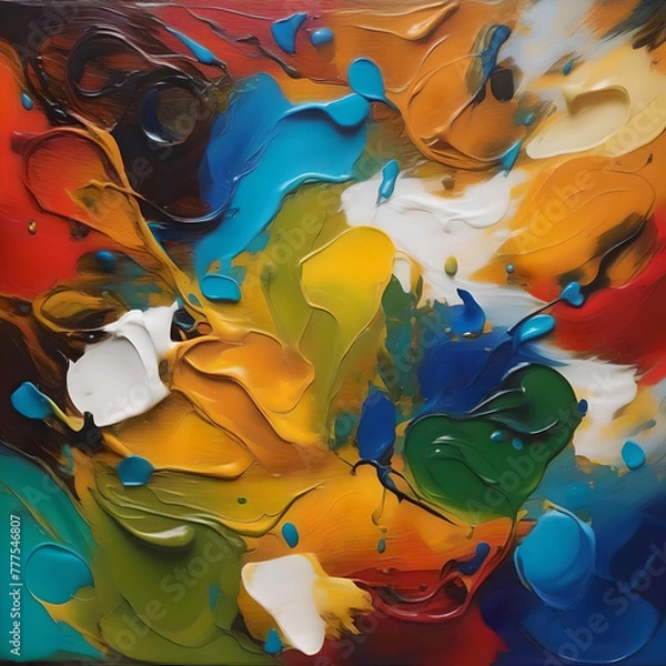 Obraz Pintura abstracta