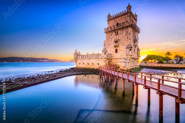 Obraz Belem Tower w Lizbonie, Portugalia