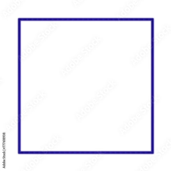 Obraz Neon square frame