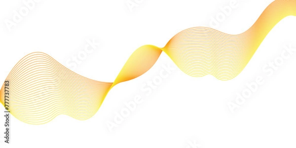 Obraz abstract background design , vector illustration ,digital art , wave pattern design 