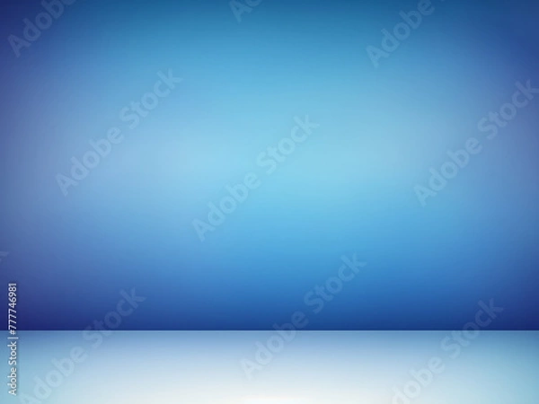 Fototapeta Gradient background in blue tones