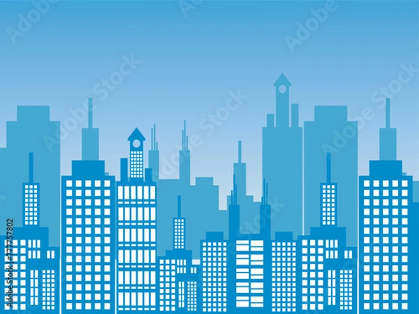 Obraz City in the sky