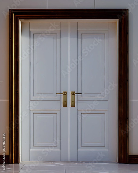 Fototapeta door with a door ai gerntive