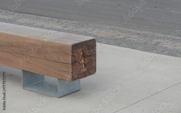 Obraz bench on the street