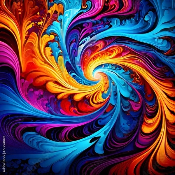 Obraz ABSTRACT ART PAINTING