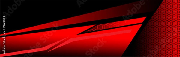 Obraz racing background vector livery