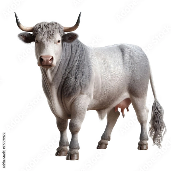 Obraz Isolated Animal on a Clear PNG Canvas, Generative AI